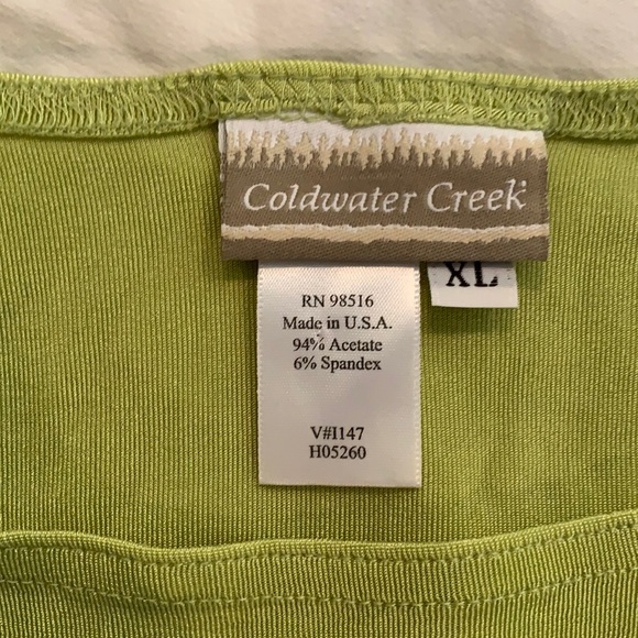 FREE with purchase Coldwater Creek sleeveless top size XL - Picture 3 of 5